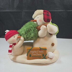 HALLMARK JINGLE PALS THE PERFECT PINE TREE FARM SINGING SNOWMEN ANIMATED WORKS